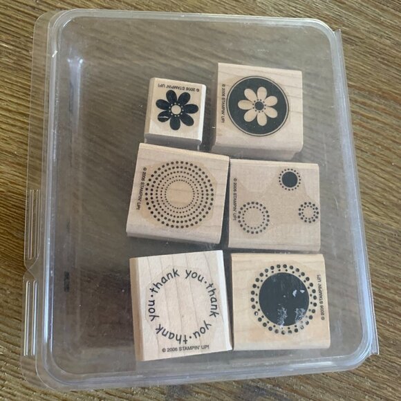 STAMPIN Up! Two Step Stampin Seeing Spots Stamp Set - Picture 1 of 3